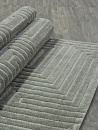 Российский прямоугольный ковёр D786AG GREY / GREY
