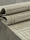 Российский прямоугольный ковёр D786AP BEIGE / BEIGE