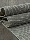 Российский прямоугольный ковёр D798AG GREY / GREY