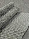 Российский прямоугольный ковёр D801AG GREY / GREY
