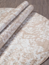 Российский овальный ковёр D941 DARK BEIGE