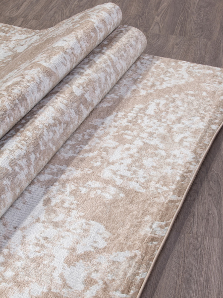 Российский прямоугольный ковёр D941 DARK BEIGE