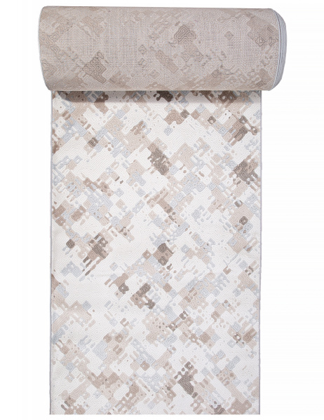 Ковровая дорожка D958 CREAM 