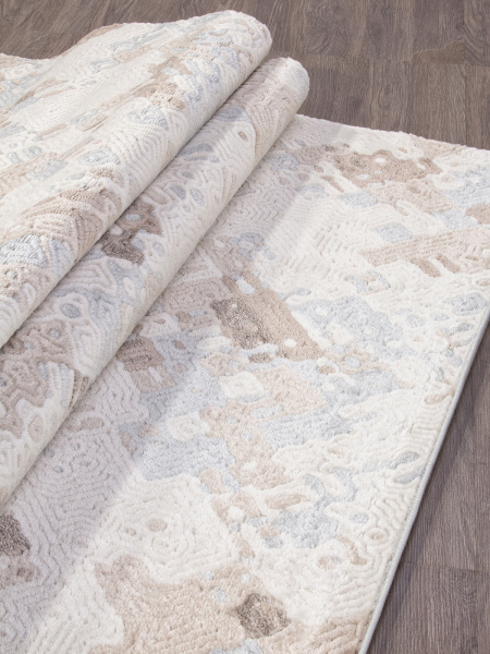 Российский прямоугольный ковёр D958 CREAM