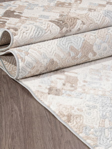 Российский прямоугольный ковёр D958 CREAM