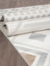 Российский прямоугольный ковёр D962 CREAM-BLUE