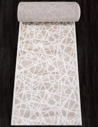 Российская прямоугольная дорожка D967 BEIGE