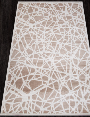 Российский прямоугольный ковёр D967 BEIGE