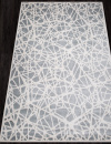 Российский прямоугольный ковёр D967 BLUE-CREAM