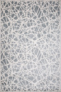 Российский прямоугольный ковёр D967 BLUE-CREAM