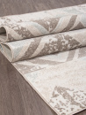 Российский прямоугольный ковёр D979 BEIGE-BLUE