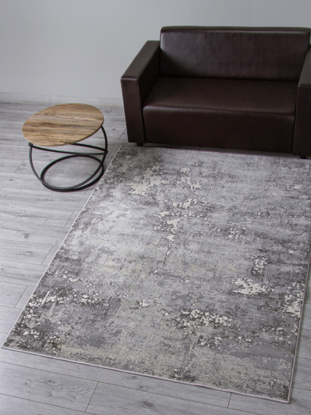 Российский прямоугольный ковёр D996 LIGHT GRAY