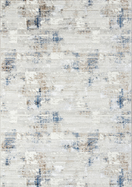 Российский прямоугольный ковёр DA492 635 CREAM / NAVY