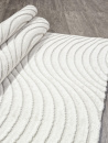 Российский прямоугольный ковёр E126AW CREAM / CREAM