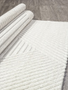 Российский прямоугольный ковёр E132AW CREAM / CREAM