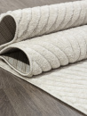 Российский прямоугольный ковёр E132AW CREAM / CREAM