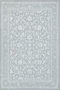 Российский прямоугольный ковёр E365AP GREY / WHITE