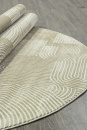 Российский овальный ковёр E508AK D.BEIGE / BEIGE