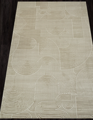 Российский прямоугольный ковёр E508AK D.BEIGE / BEIGE