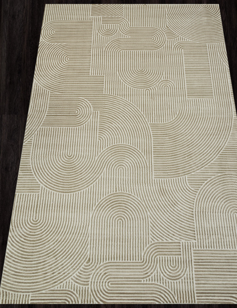 Российский прямоугольный ковёр E508AK D.BEIGE / BEIGE