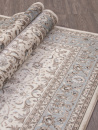 Российский прямоугольный ковёр F014 CREAM-L.BLUE
