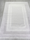 Российский прямоугольный ковёр F040AC GREY / WHITE