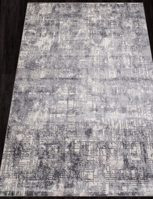 Российский прямоугольный ковёр F050 GRAY