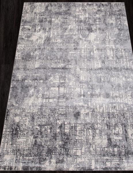 Российский прямоугольный ковёр F050 GRAY