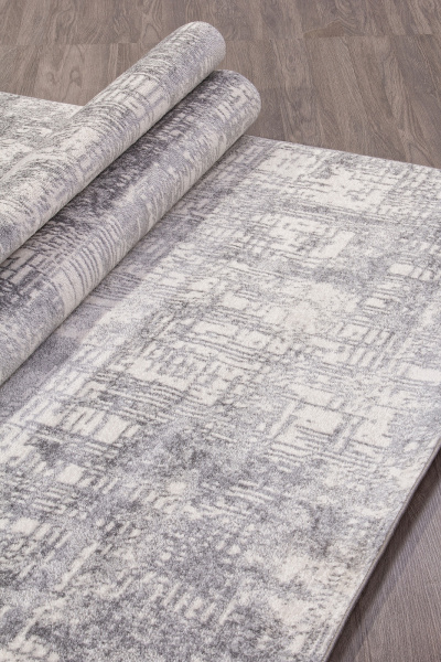 Российский прямоугольный ковёр F050 GRAY