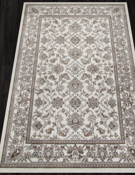 Российский прямоугольный ковёр F107 BEIGE
