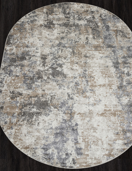 Российский овальный ковёр F149 BEIGE