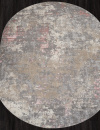Российский овальный ковёр F163 BEIGE-PINK