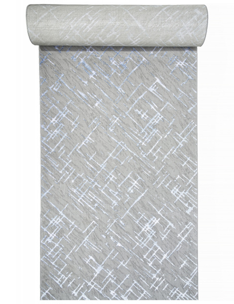 Ковровая дорожка F164 GRAY-BLUE 