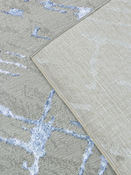 Ковровая дорожка F164 GRAY-BLUE 