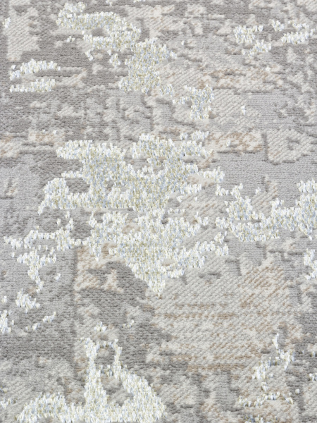 Российский овальный ковёр F165 CREAM-BLUE