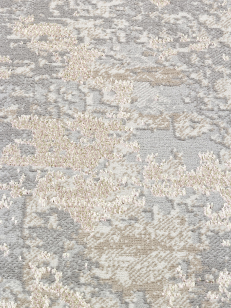 Российский овальный ковёр F165 CREAM-PINK