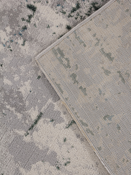 Ковровая дорожка F169 CREAM-D.GREEN 