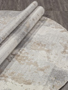 Российский овальный ковёр F171 CREAM-GREEN