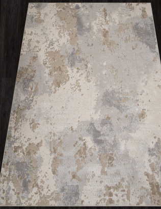Российский прямоугольный ковёр F171 CREAM-GREEN