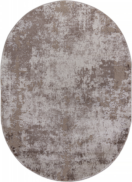 Российский овальный ковёр F172 BEIGE