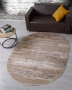 Российский овальный ковёр F173 BEIGE