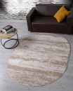 Российский овальный ковёр F173 BEIGE