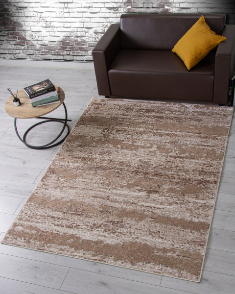 Российский прямоугольный ковёр F173 BEIGE
