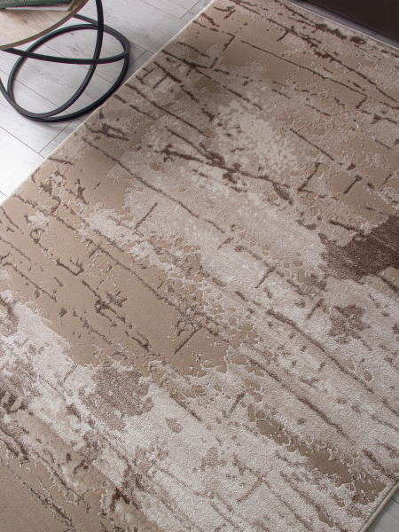 Российский прямоугольный ковёр F174 BEIGE