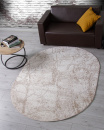 Российский овальный ковёр F175 BEIGE