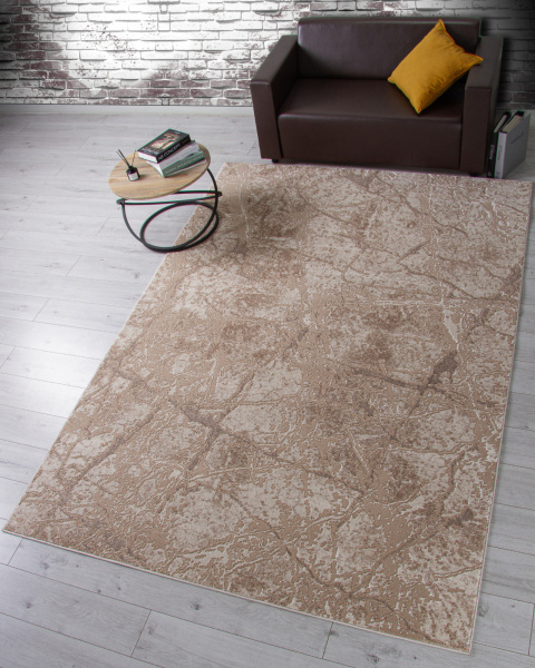 Российский прямоугольный ковёр F175 BEIGE