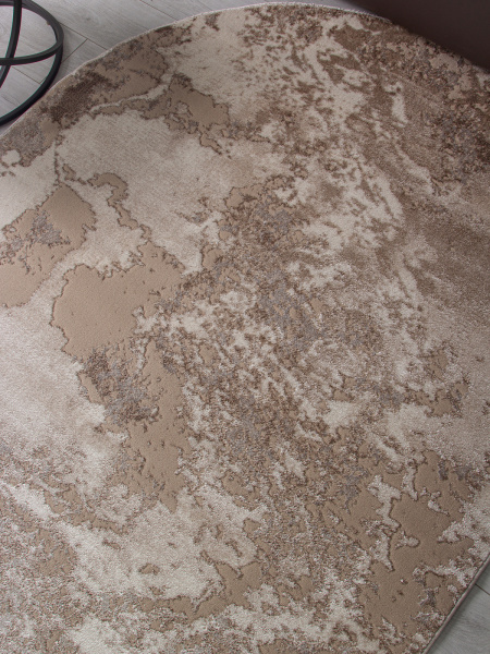 Российский овальный ковёр F177 BEIGE