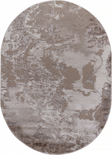 Российский овальный ковёр F177 BEIGE