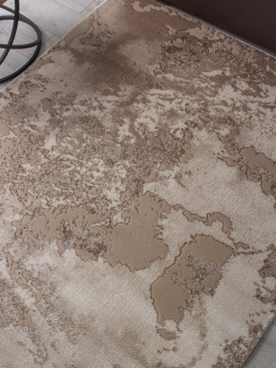 Российский прямоугольный ковёр F177 BEIGE