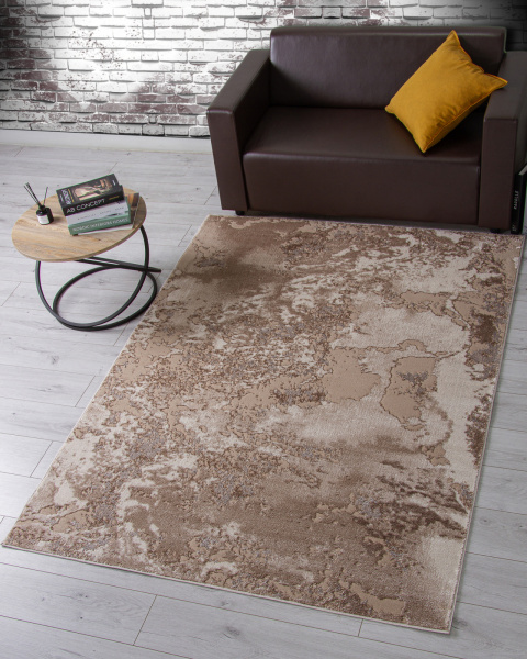 Российский прямоугольный ковёр F177 BEIGE